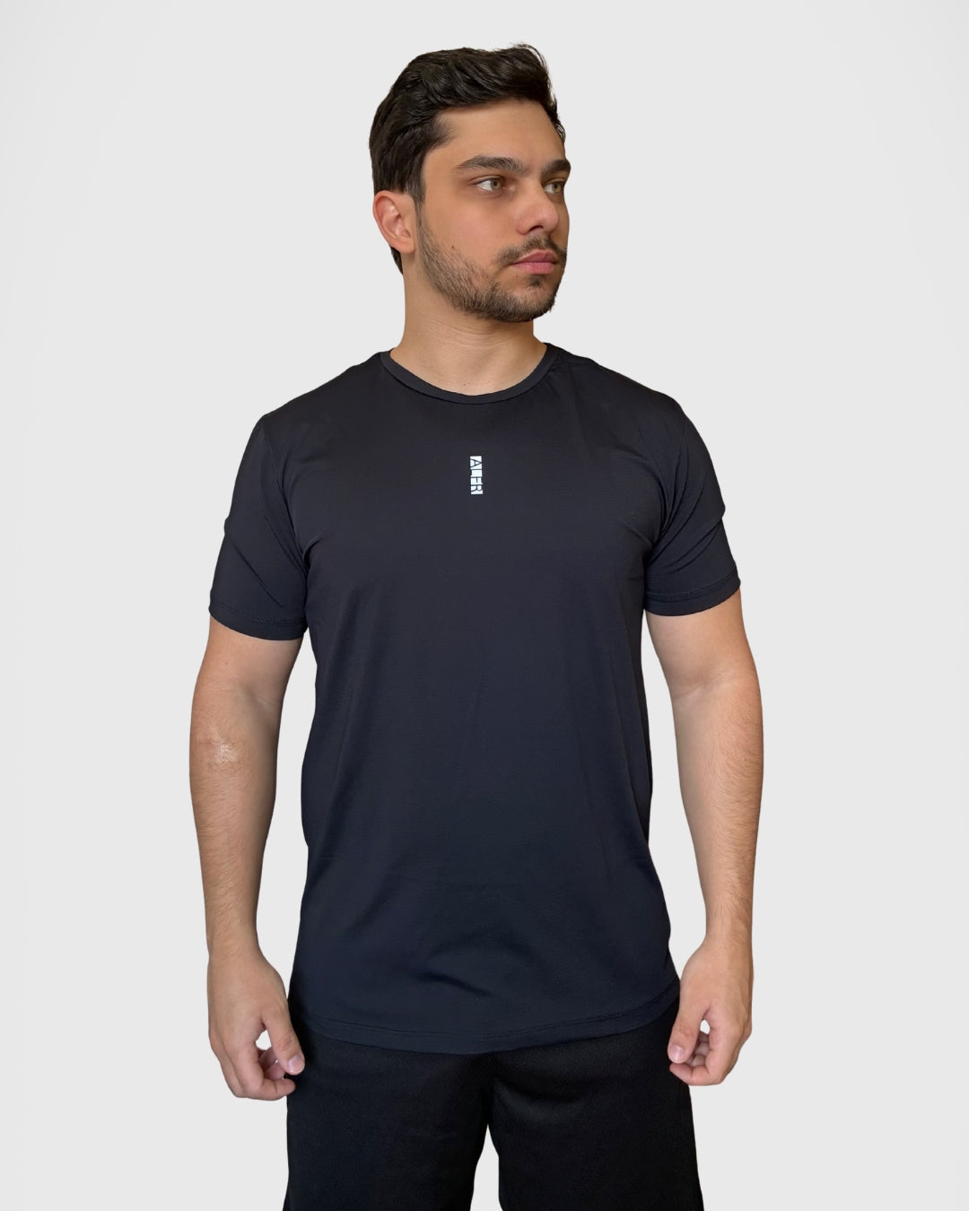 Camiseta Tecnológica Poliamida Preta