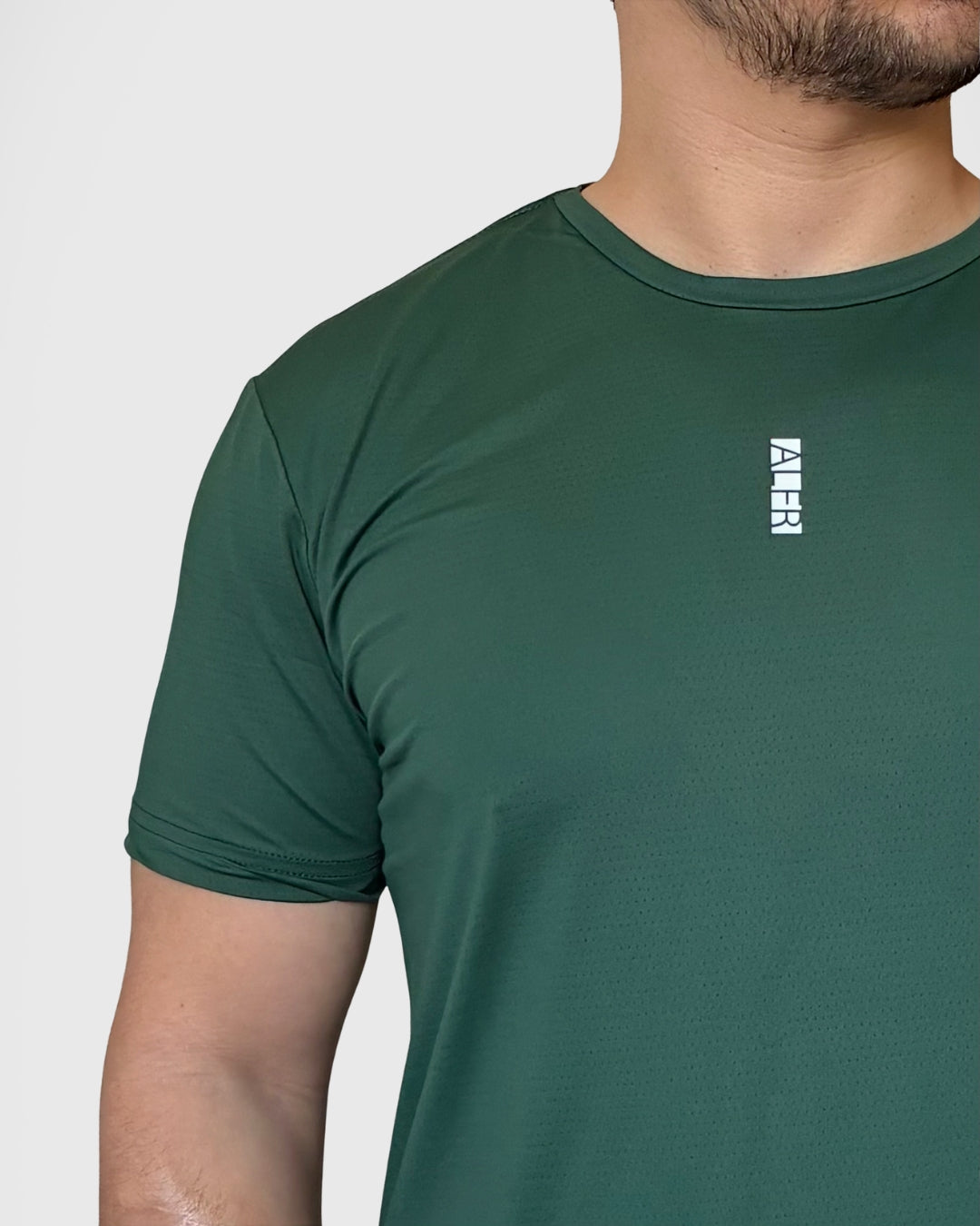 Camiseta Tecnológica Poliamida Verde Musgo