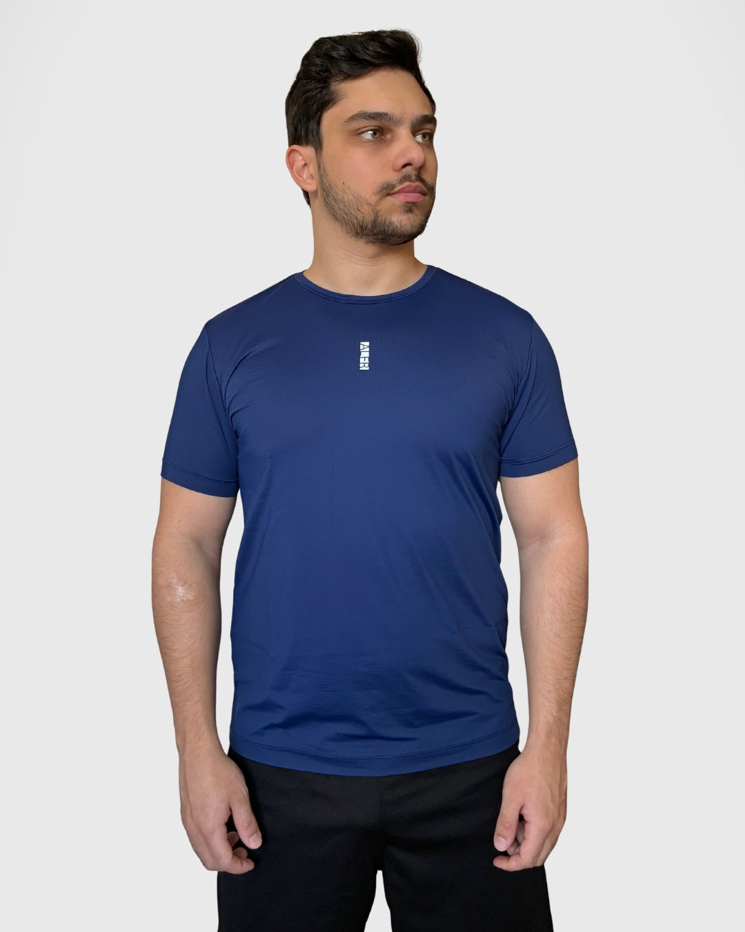 Camiseta Tecnológica Poliamida Azul Marinho