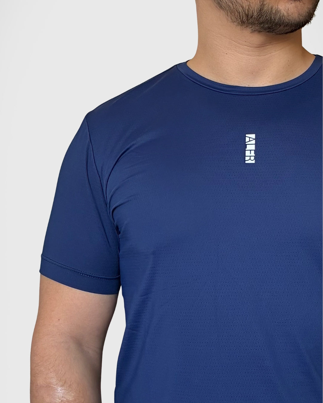 Camiseta Tecnológica Poliamida Azul Marinho