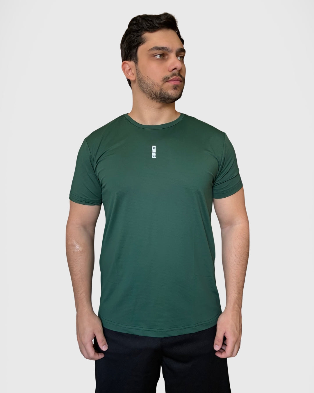 Camiseta Tecnológica Poliamida Verde Musgo